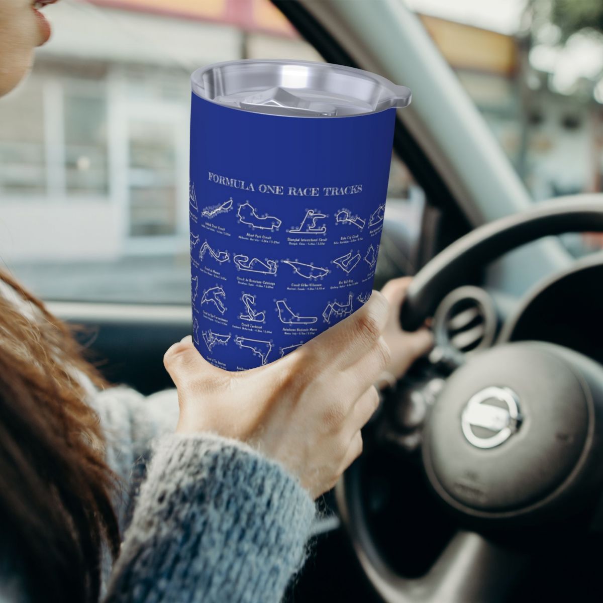 Tracce da corsa F1 (stencil bi - Tumbler 20Oz White recensione e prezzo